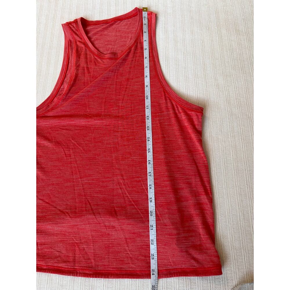 Lululemon Fast As Light Muscle Tank Heathered Red - Picture 3 of 5